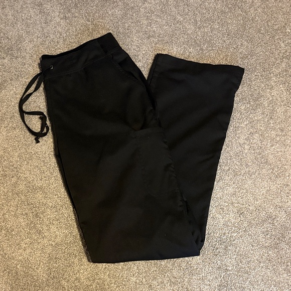 Grey's Anatomy MIA 6 pocket black scrub pants - Picture 3 of 6